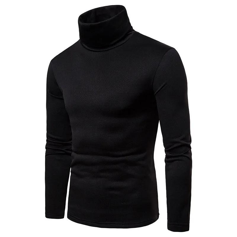 Mens Thermal Turtle Neck Skivvy Turtleneck Sweaters Stretch Shirt Tops US