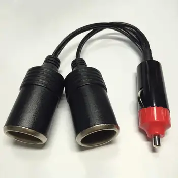 

1 to 2 DC 12V Car Cigarette Lighter Power Charger Port Splitter 2 Ways Adapter