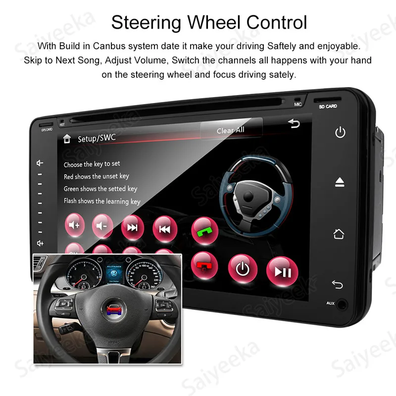 2 Din Универсальный Автомобильный gps DVD плеер для Toyota Camry Corolla RAV4 4runner Hilux Прадо тундре