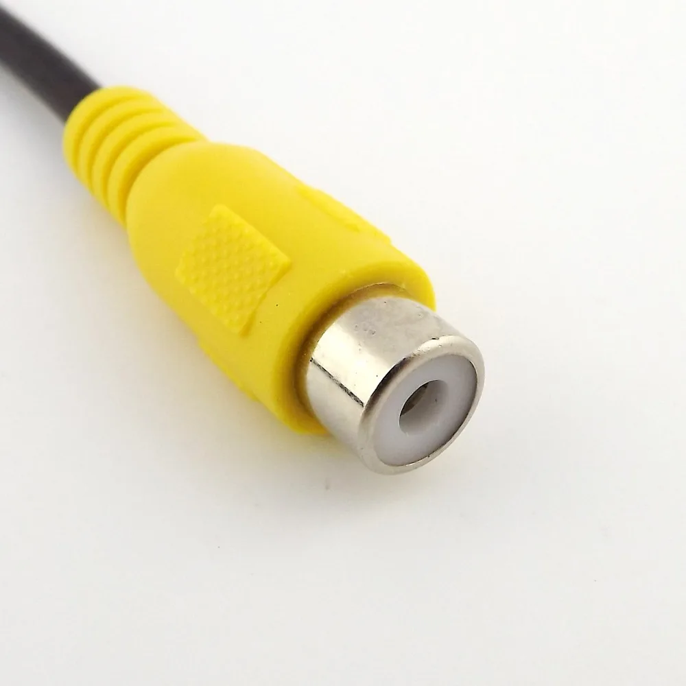 Мини адаптер DIN 4 Pin S Video штекер для AV TV RCA Female 28 см 1 шт.|av tv|video adapteraudio video |