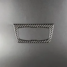 Выхлопной трубы из углеродного волокна для BMW F30 F34 стайлинга автомобилей фар переключатели декоративная рамка Накладка для украшения приборной панели литья Стикеры