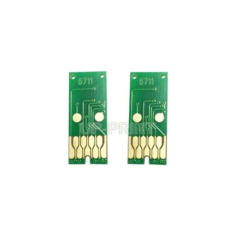 

UP 20x T6711 Waste Maintenance Ink tank chip compatible for EPSON Pro WF3720 WF3725 WF7710 WF7720 WF 725 printer one time chip