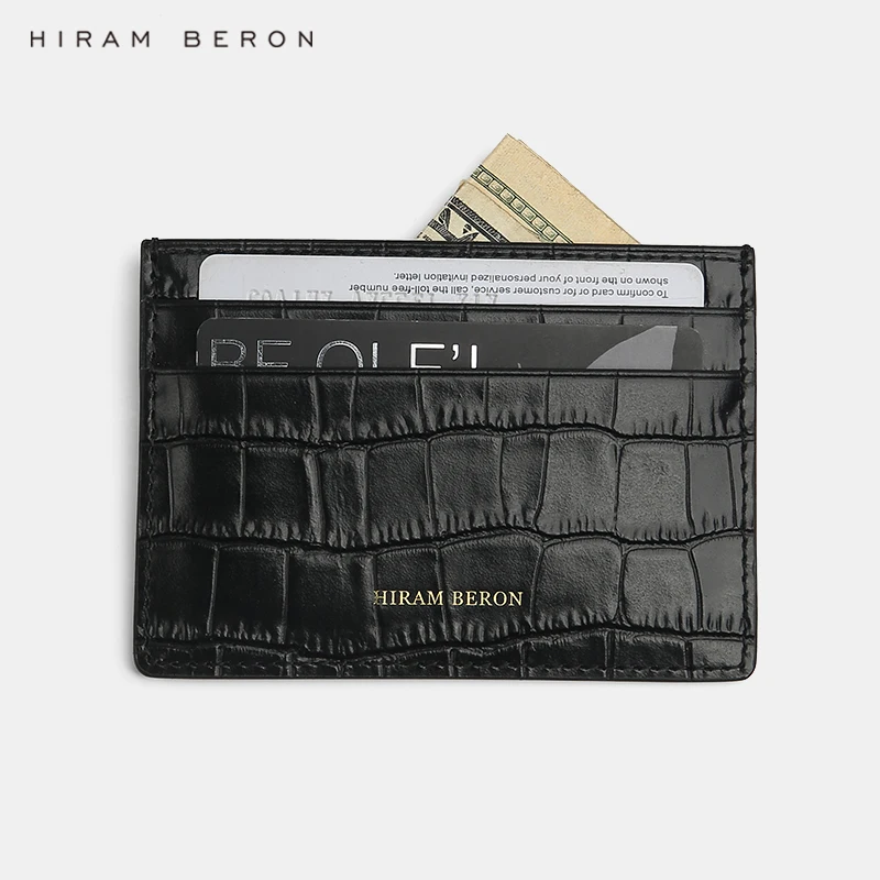 Индивидуальный держатель для кредитных карт Hiram Beron компактный кошелек из