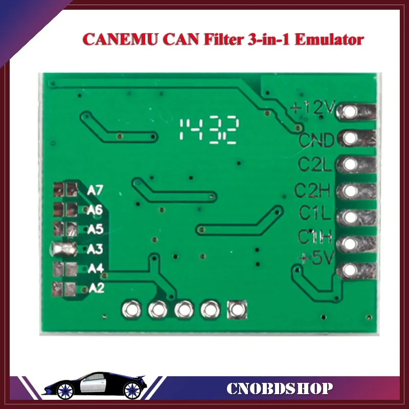 Фильтр CANEMU CAN 3-в-1 Эмулятор(фильтр CANEMU CAN для BMW/Mercedes-Benz/автомобильный брелок Renault/