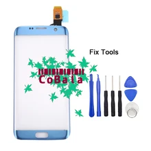 LOVAIN 1Pcs Tested For Samsung Galaxy S7 Edge G935 G935F 5.5″ Touch Screen Digitizer LCD Outer Panel front glass+Tools