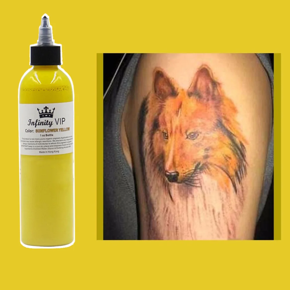 

Powerful Body painting natural tattoo ink Time inks 8 oz tattoo inks professional permanent Makeup tattoo ink pigment