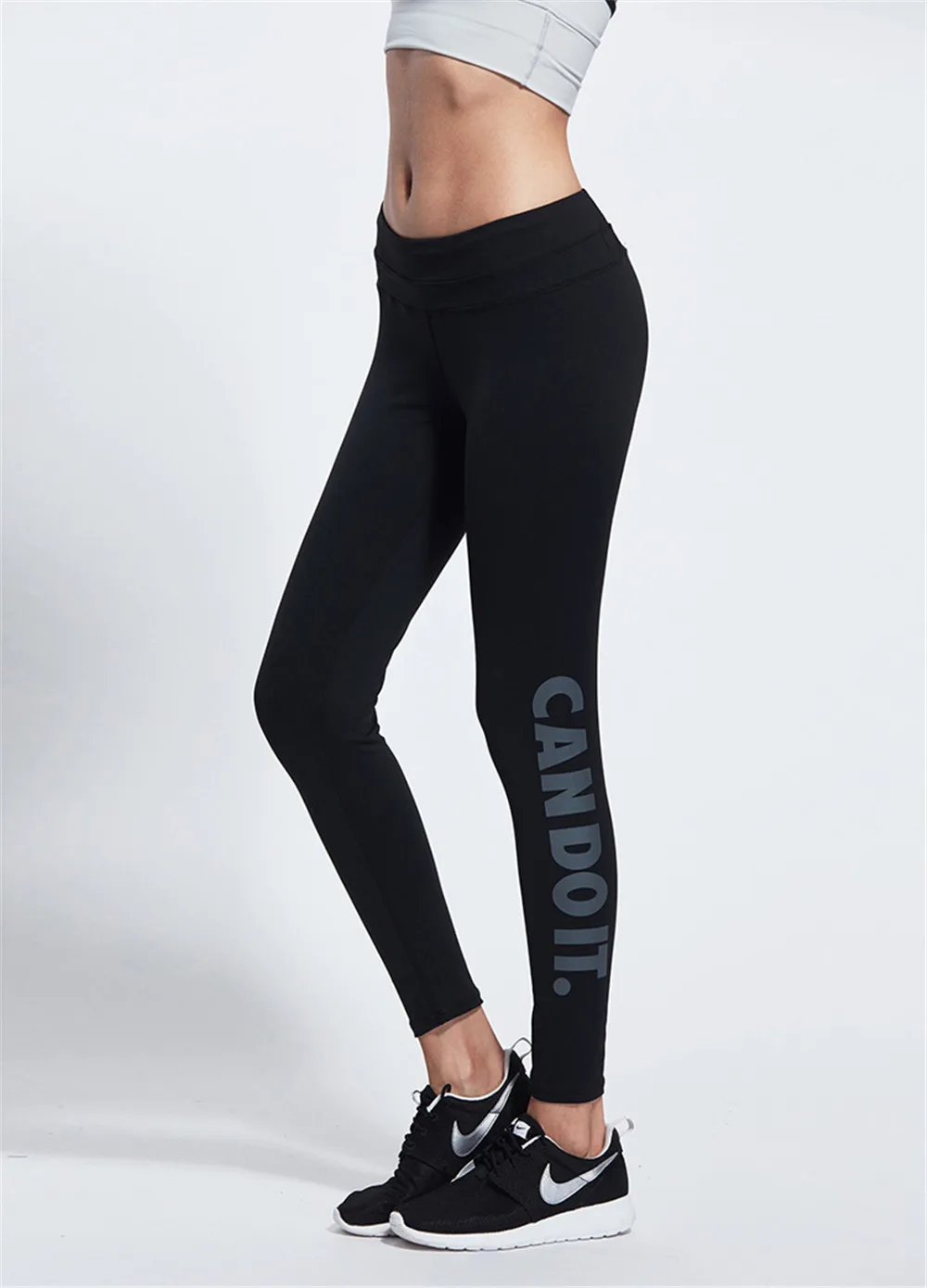 Can Do It Fashion High Waist Women Pants Leggings Fitness Summer Printed Dry Quick Pants For Woman High Elasticity (7)