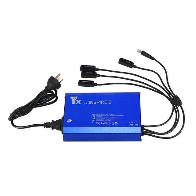 $57.69  5 IN 1 Inspire 2 Battery Charger Fast Charging Hub for DJI Inspire 2 Drone Batteries Remote Control