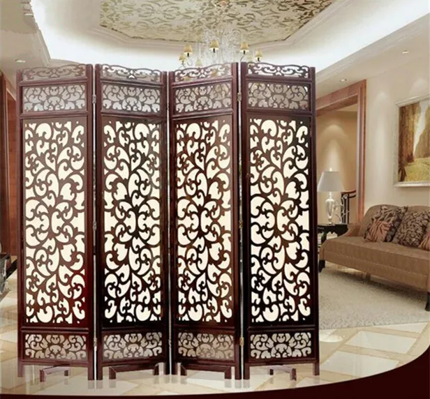 Chinese Style Folding Screen Japanese Style Fashion Screen -3821