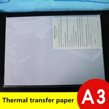 31 градусов A3 Термальность передачи Бумага принтом Модальная хлопковая Футболка сублимационным переносом, Бумага фото струйный Бумага