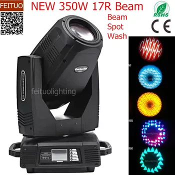 

2pcs/lot 350w 17R Sharpie Beam Moving Head Spot Beam Wash 3IN1 Stage Light Robe Point Touch Scren DMX DJ Disco Beam Lights