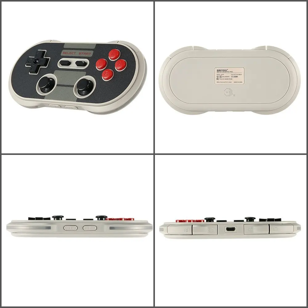 8bitdo Беспроводной Bluetooth NES30 контроллер Bluetooth 3,0 Gamepad Multi работает режим игры консоль для iOS Android PC Mac Linux