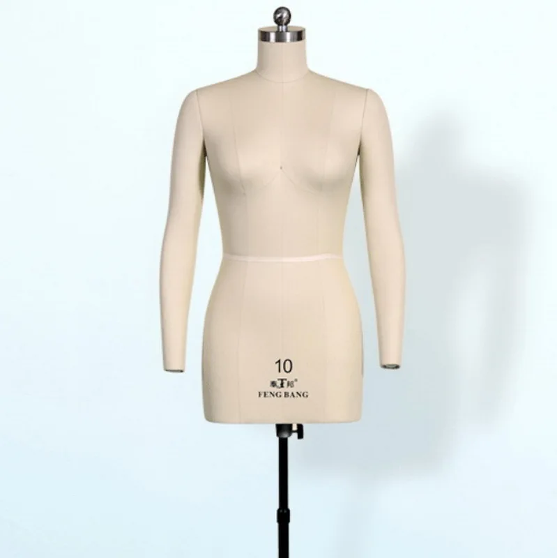 

factory direct selling the newest design female torso sewing mannequin with arm