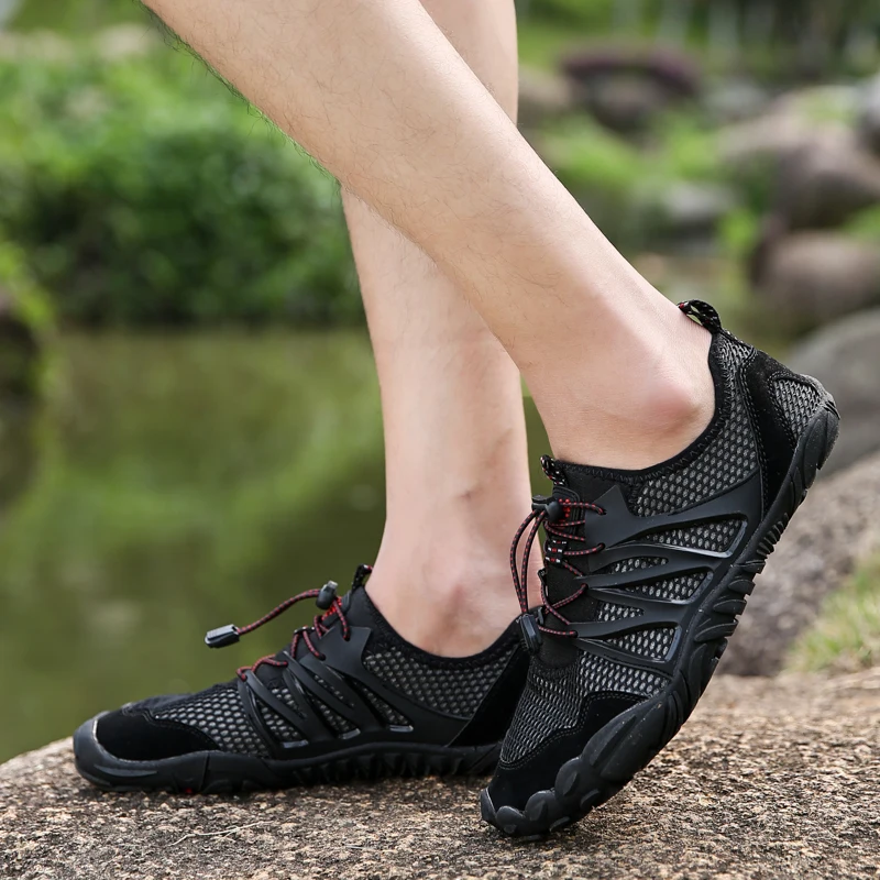 Romмедаль, летняя обувь унисекс для взрослых, походная обувь, мужская обувь для скалолазания, женские быстросохнущие кроссовки для воды, дышащая сетчатая обувь для женщин