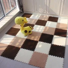 MUZZI, 9 шт., 30*30 см, для гостиной, спальни, детей, детей, мягкий, пэчворк, ковер, Волшебная головоломка, коврик для скалолазания, детский