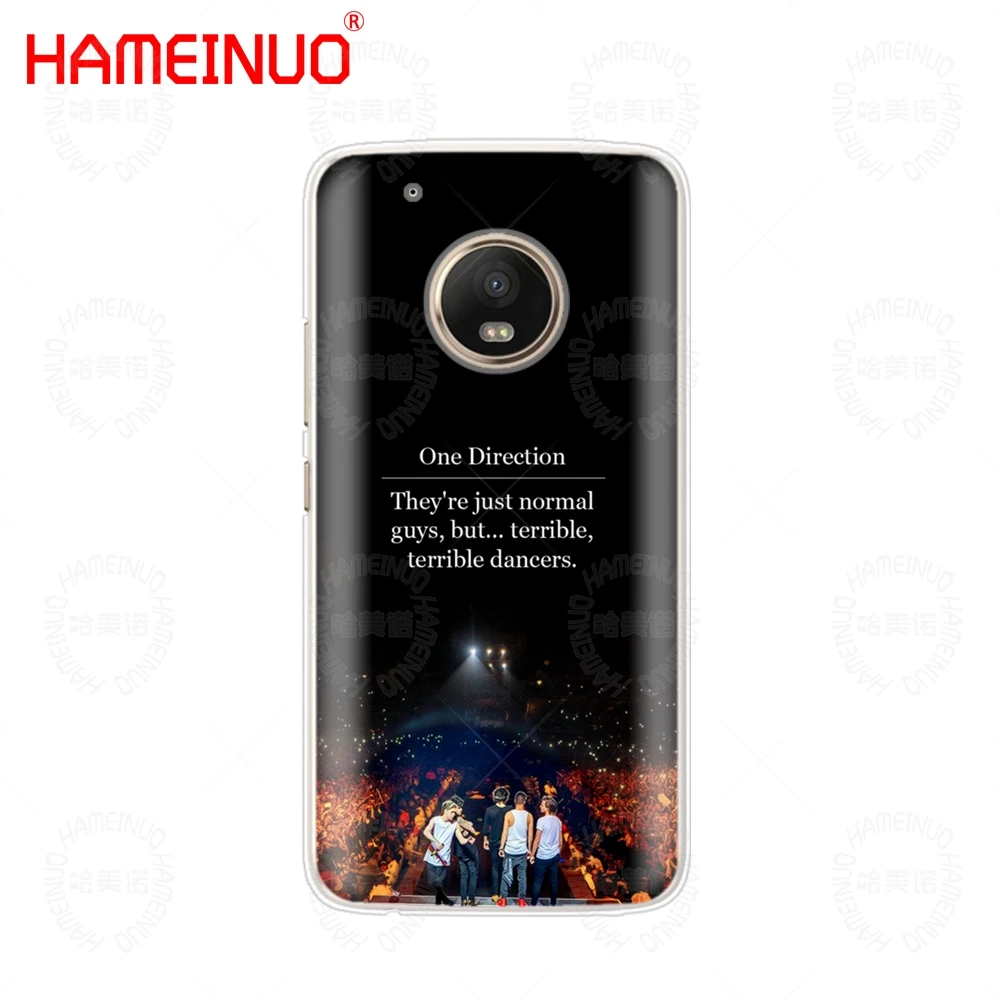 HAMEINUO One Direction 1d Louis Tomlinson case phone cover For Motorola Moto X4 E4 C G6 G5 G5S G4 Z2 Z3 PLAY PLUS
