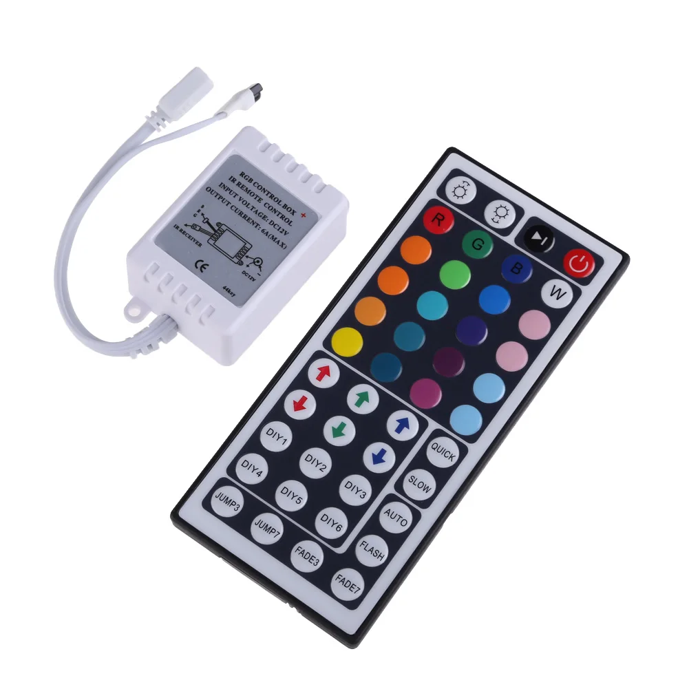 44 Key IR Remote Controller DC 12V for RGB 5050 SMD LED Strips Wireless