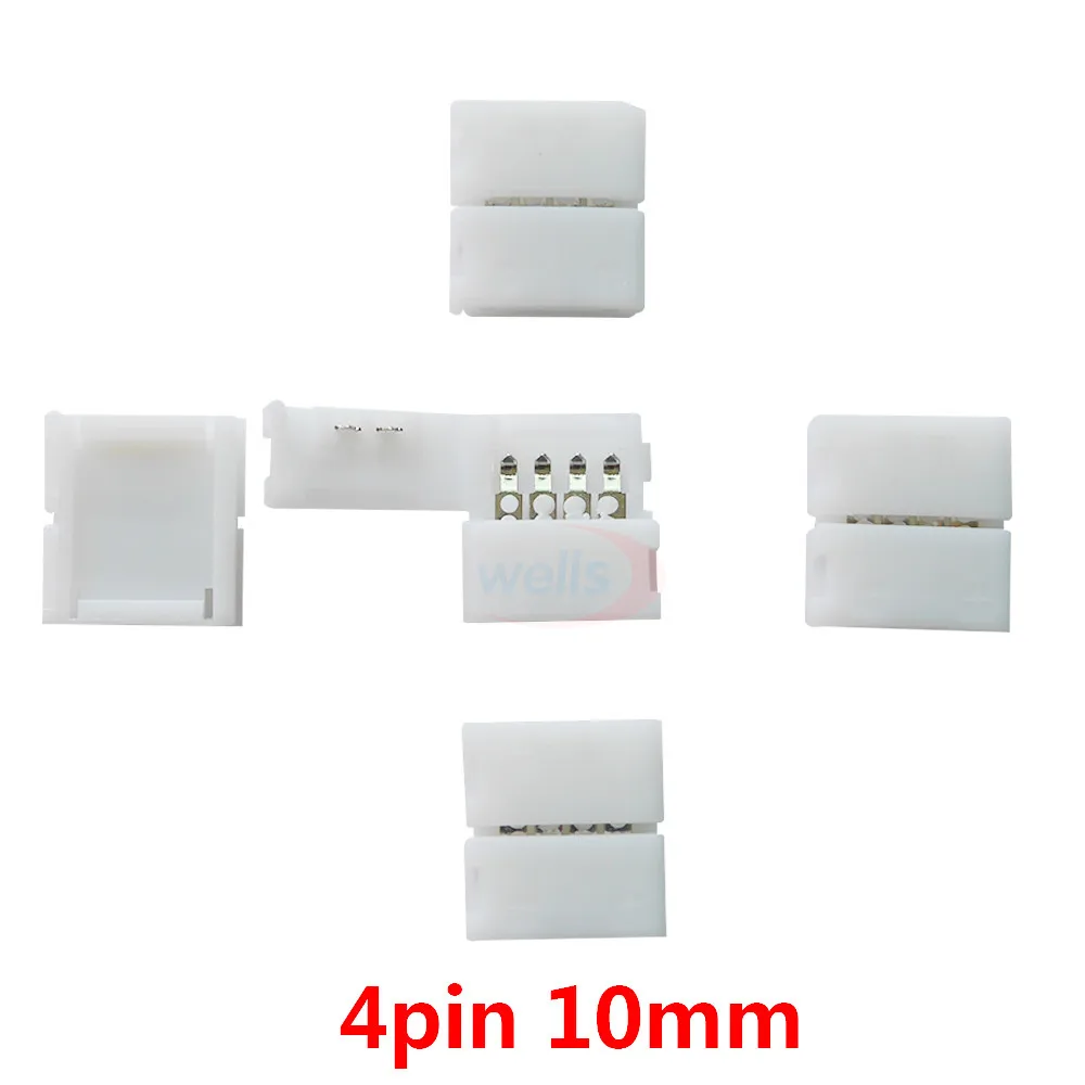Светодиодная t-образная форма + 2/3/4/5pin 8 мм 10 12 лента lightsконнектор для подключения