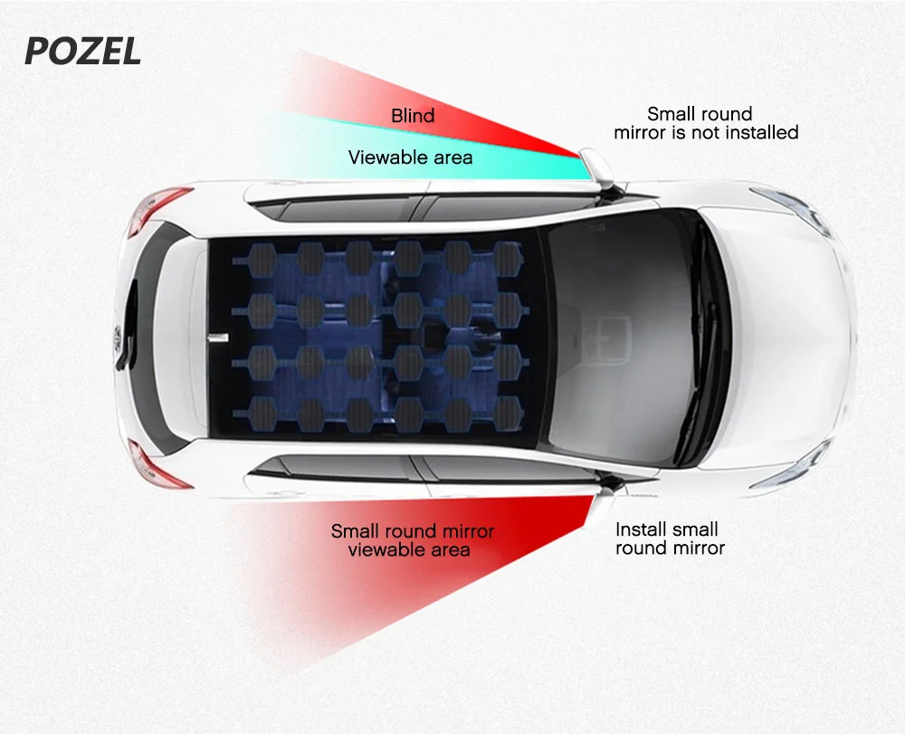 Авто автомобиль слепое пятно мертвая зона зеркало для Chevrolet Cruze Aveo Captiva Trax Epica sail Orlando