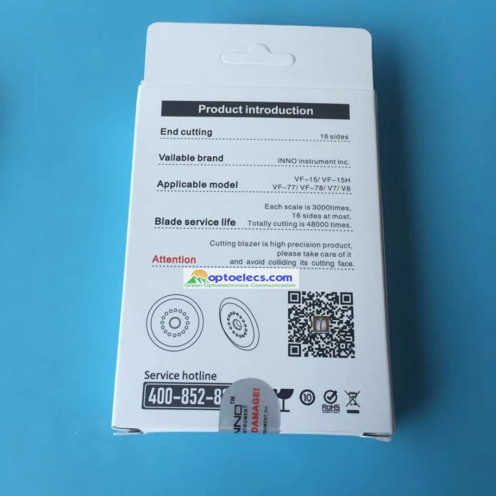 Оригинальный 10 шт./лот Корея INNO B77 волоконный Тесак лезвия для V7 VF 15 15H 78 D1 D2 с 48000