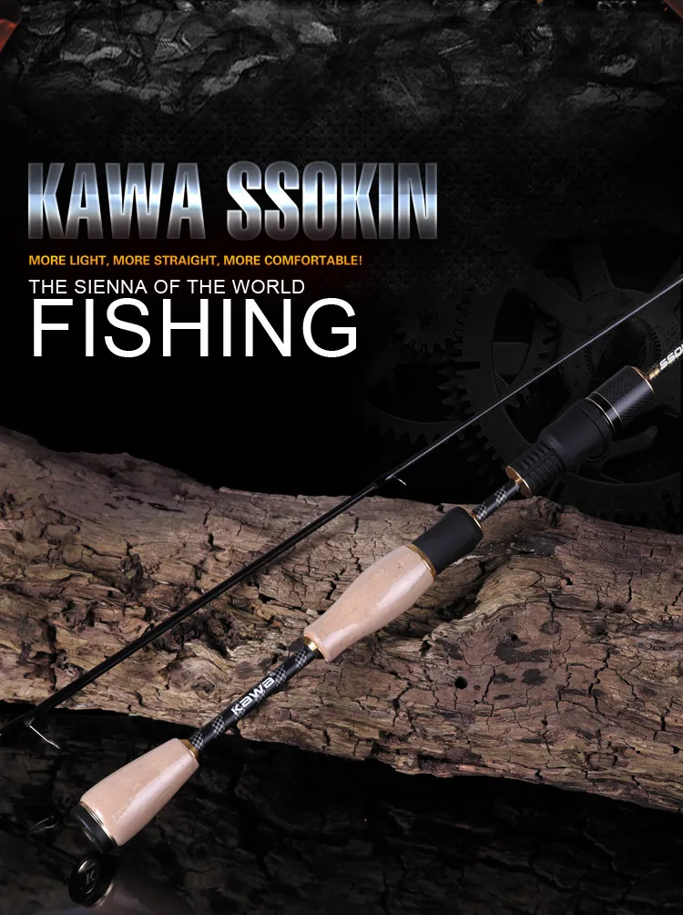 

KAWA New Lure rods SSOKIN Series, Trout Whitefish Makou and Mandarin fish lure rod, Z Type Guide ring, free shipping