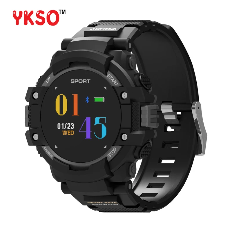 

YKSO Waterproof Smart Watch 0.95 inch Color Screen GPS Watch F7 wearable devices Heart Rate Monitor Smart Watch
