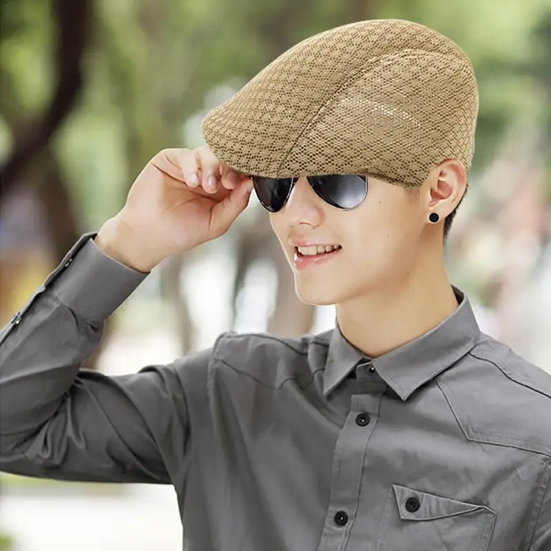 sports flat cap