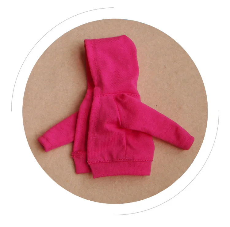3 цвета, крутая 1/6 одежда blyth Doll спортивная куртка или футболка для azone Licaa 30 см, штаны для девочек Blyth аксессуары для куклы, подарок - Цвет: rose red coat