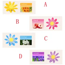 Автомобиль Multiflora цветок воздуха на выходе Ароматные Духи клип поворачивать освежитель диффузор