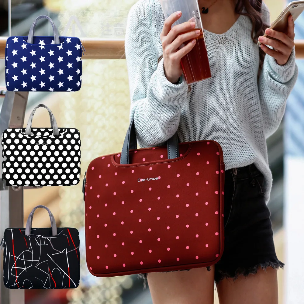 Cartinoe Fashion Women Laptop Sleeve Bag 13.3 Ladies HandBag Briefcase