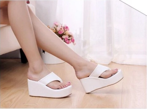Sandalias Flip Flop De Plataforma De23c6