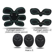 Умный EMS электрический импульс фитнес инструменты беспроводной спортивный стимулятор мышц фитнес для мышц пресса брюшные упражнения для фитнеса 30