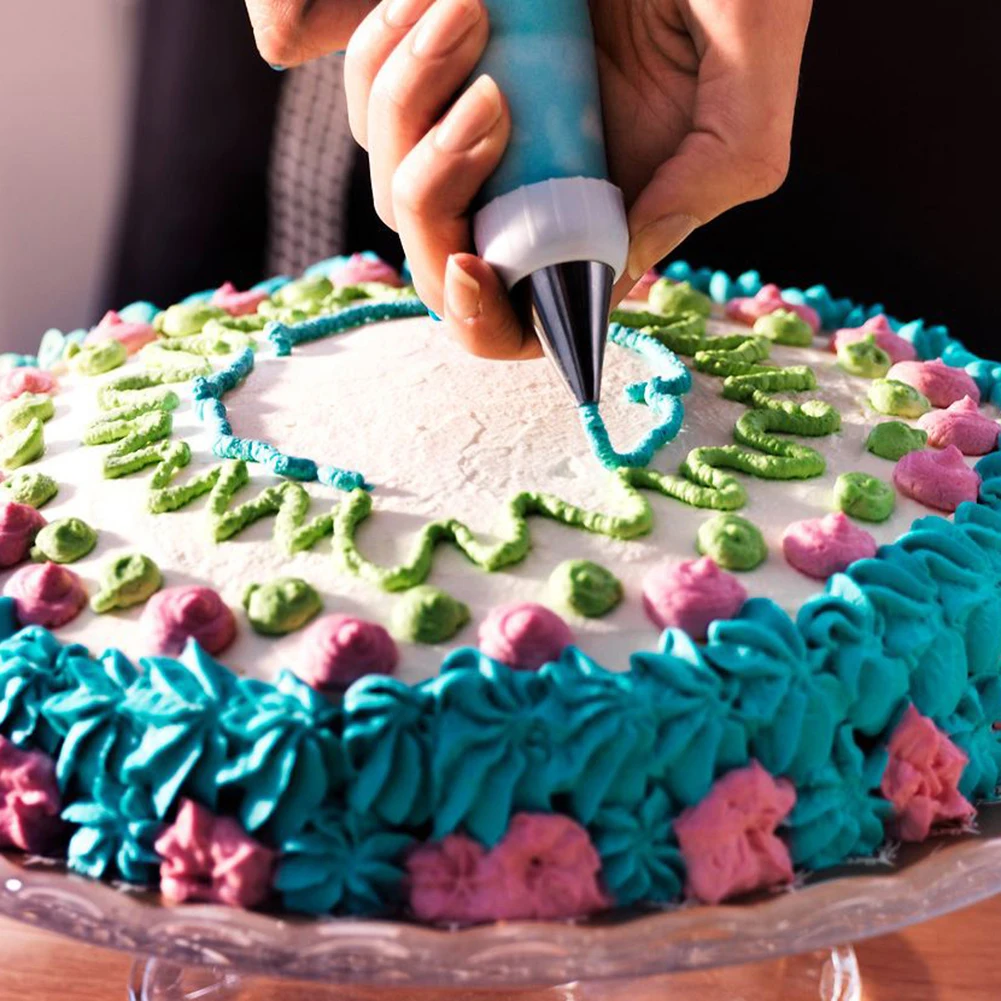 Форма для выпечки тортов DIY Декор набор комплект для украшения торта поставки Высокое качество Глазури Кондитерские наконечники для выпечки мешок цветок ногтей PP муфты инструменты 42 шт