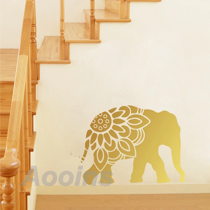 Elephant wall stickers home decoration