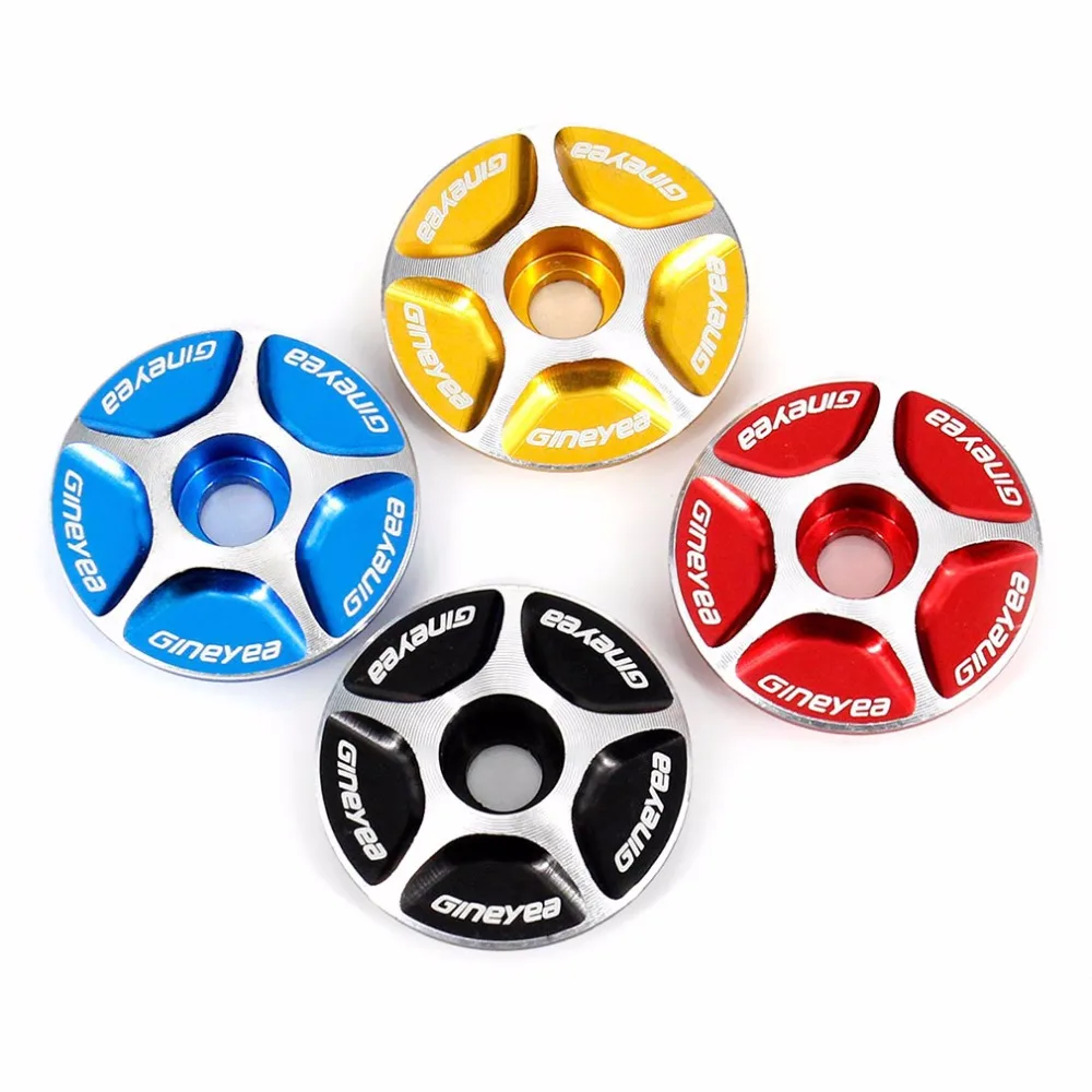 

NEW Aluminum Threadless 1"/1-1/8" Road MTB Bike Stem Accessories Bici Bicycle Cycling Headset Top Cap Cover Free Shipping