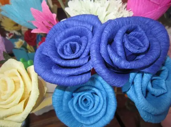 250*50 см/рулон крепированная бумага для упаковки цветов|paper for|paper handmadepaper crepe |