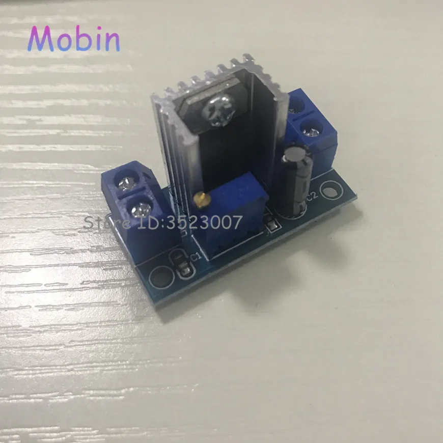 

20PCS/LOT LM317 DC-DC step-down DC converter circuit board power supply module Best quality Free shipping
