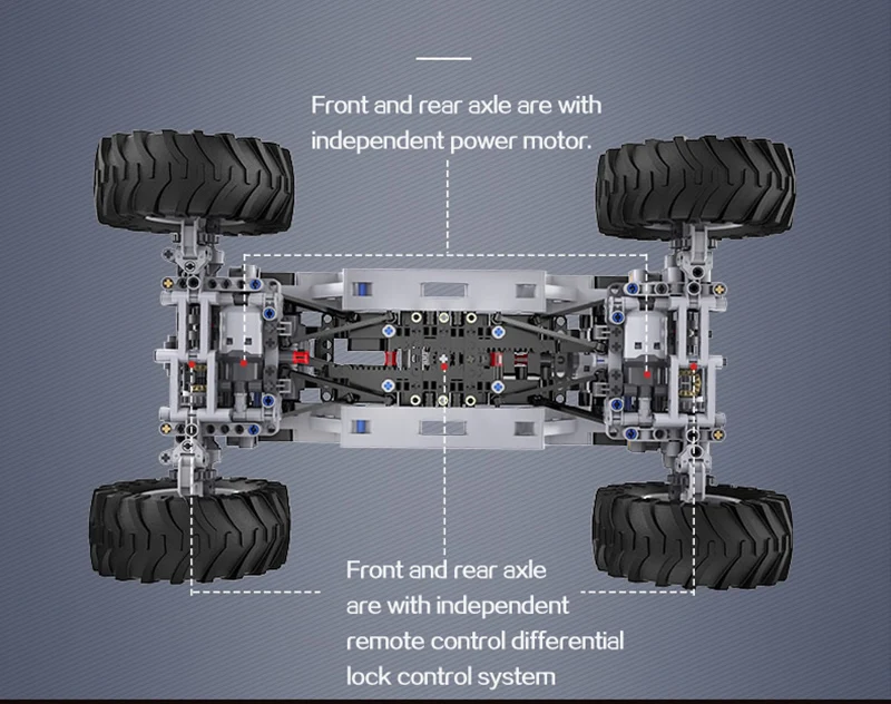 CADA пульт дистанционного управления Jeep Wrangler Car Technic Adventurer Строительные блоки Набор кирпичей детские игрушки для мальчиков развивающие подарки на день рождения