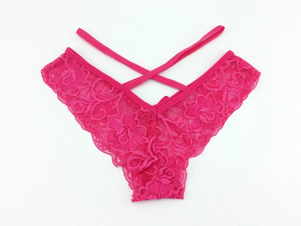 women's panties lace spagetti summer v shape brazilian thong rose back bella giovanna