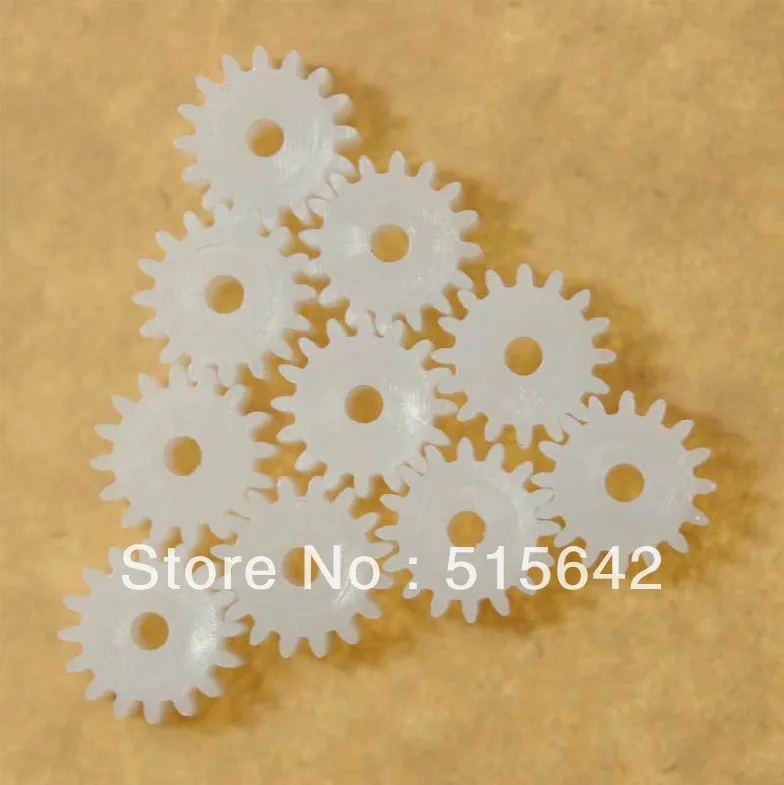 20 2A plastic gear for toys small plastic gears toy plastic gears set
