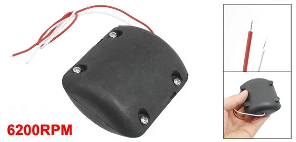 Black Shell DC 24V 6200RPM Vibrating Motor for Massage Cushion k