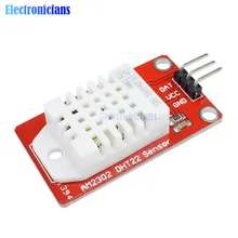 AM2302 DHT22 5 в одноавтобусный интерфейс цифровой датчик температуры и влажности модуль для Arduino Uno R3 один Высокоточный