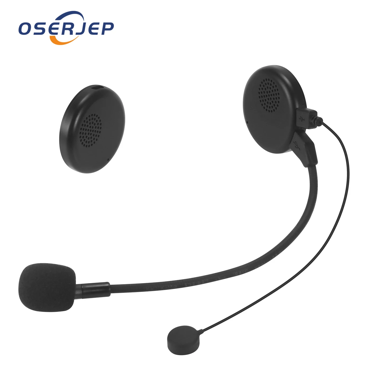 Écouteurs Bluetooth stéréo sans fil pour moto, casque, Microphone, MP3 MP4, GPS, Booster de