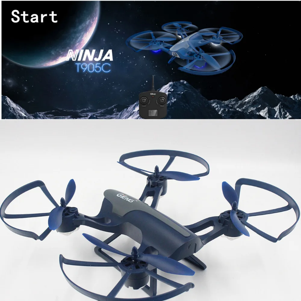Gteng T905C камера Дрон Квадрокоптер rc вертолёт самолёт uva дистанционное управление