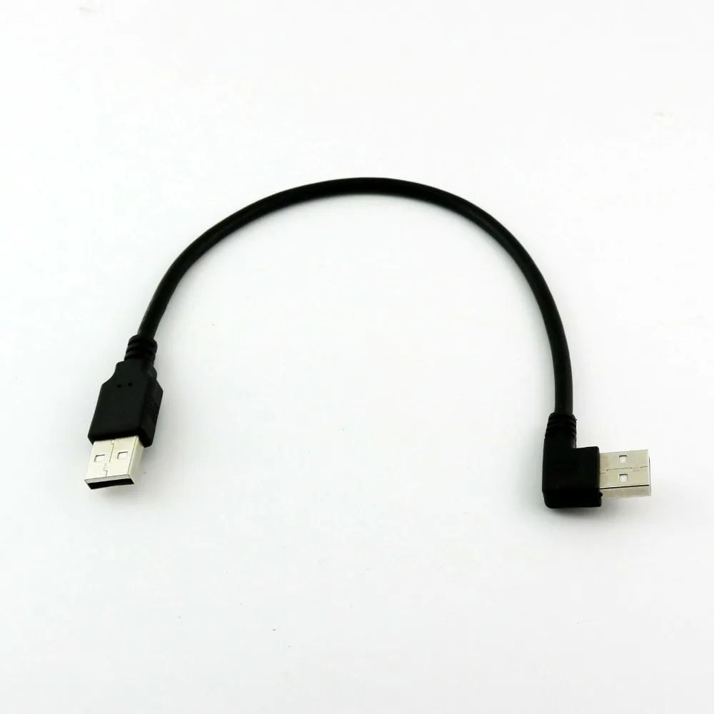 1х USB 2,0 Тип A штекер USB 2,0 штекер удлинитель Кабель переходника шнур 25 см