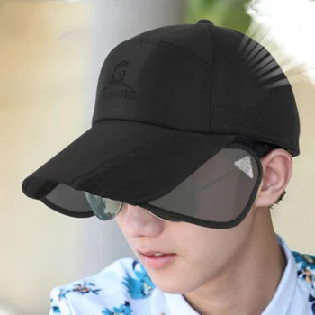 

Women Sun protection Caps Unisex Outdoor Running Hats Summer Flexible Sunshade Sun Hat Fishing Running Sport caps