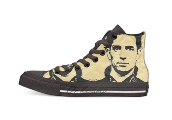 

JACK KEROUAC Novelty Design Casual Canvas Shoes Custom shoes Drop Shipping