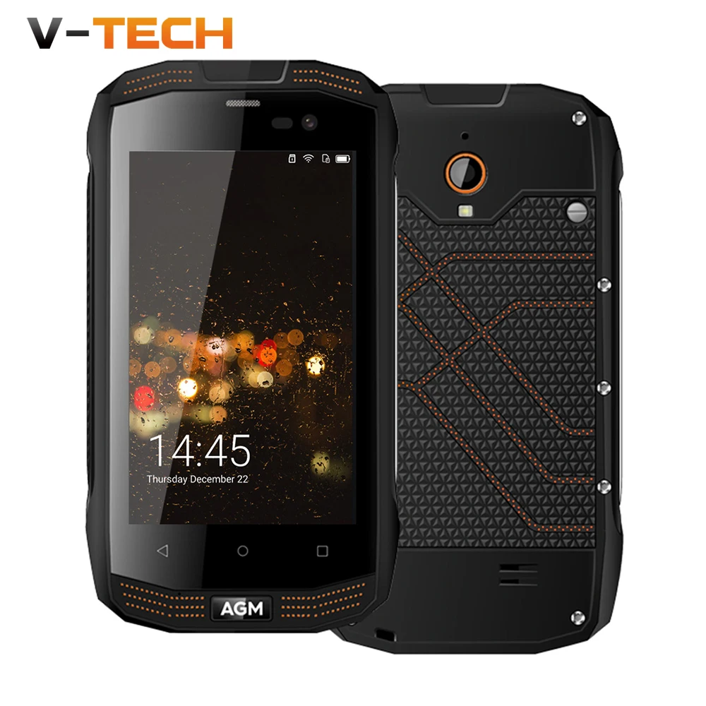bilder für Original AGM A2 Rio 4.0 4G LTE IP68 Waterproof Mobile Phone Android 5.1 Qualcomm MSM8909 Quad Core 2G+16G SOS NFC Smartphone bilder für Original AGM A2 Rio 4.0 4G LTE IP68 Waterproof Mobile Phone Android 5.1 Qualcomm MSM8909 Quad Core 2G+16G SOS NFC Smartphone