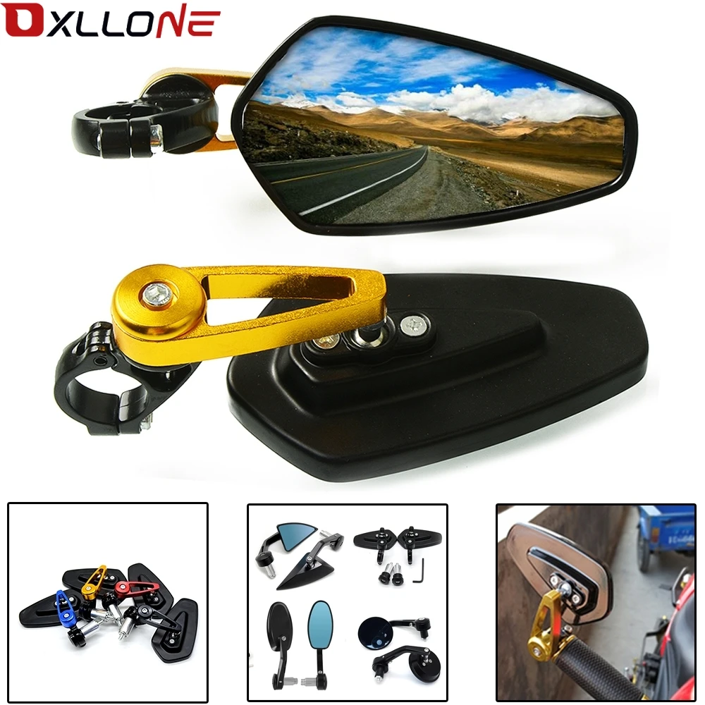 

Motorcycle Mirrors motorbike moto CNC Rearview side Mirror Aluminum For honda MSX125 PCX 125/150 PCX150 PCX 150 Kawasaki yamaha