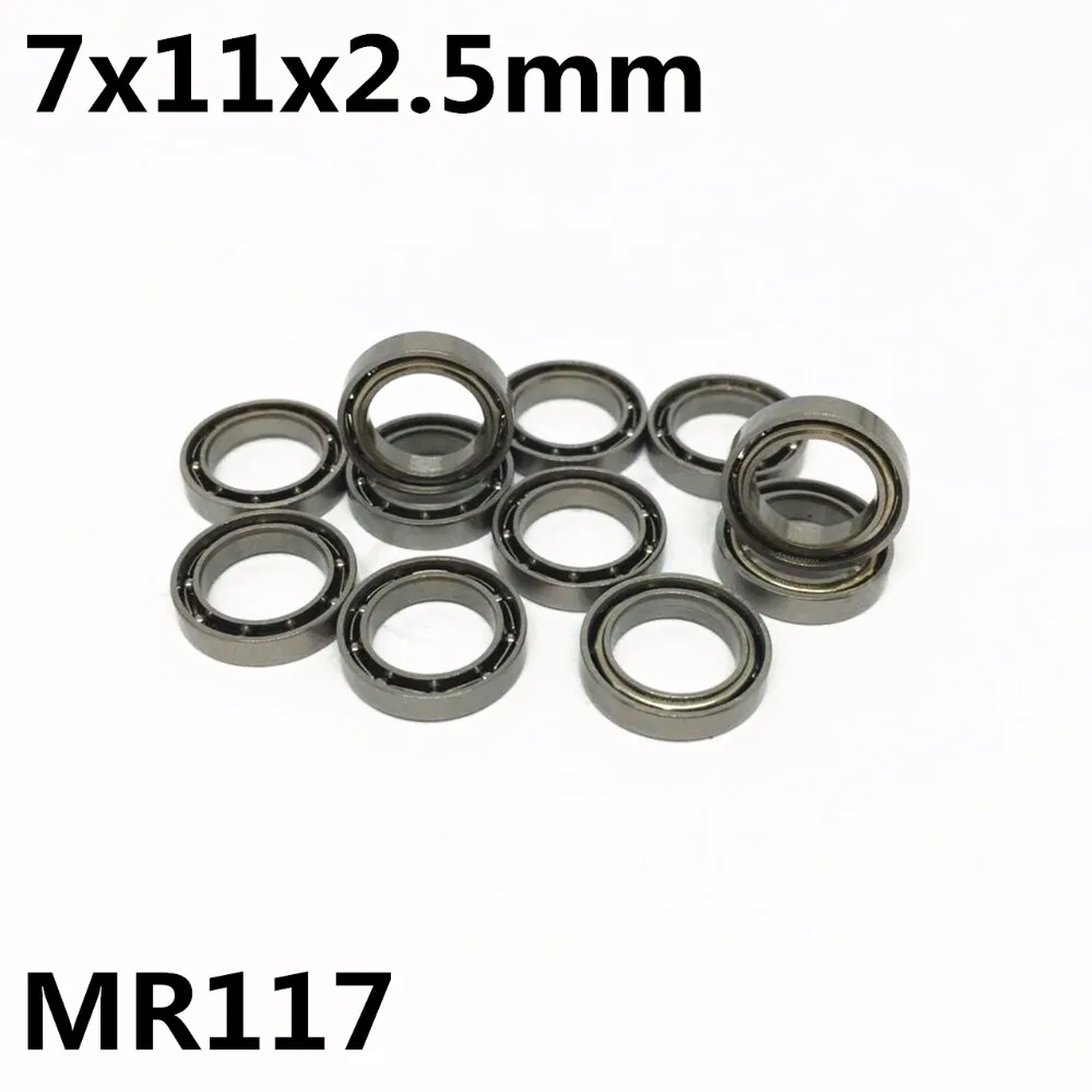 50pcs-mr117-open-7x11x2-5-mm-deep-groove-bball-bearing-miniature